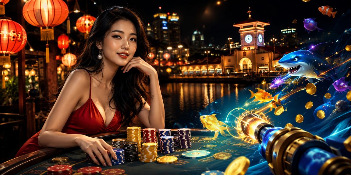 Không khí Hồ Chí Minh với trò bắn cá và lồng đèn trong bối cảnh ưu đãi giải trí